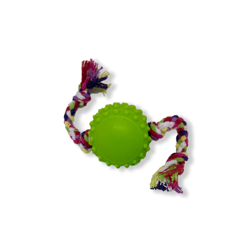 Bolinha cravo com corda anti stress vinil